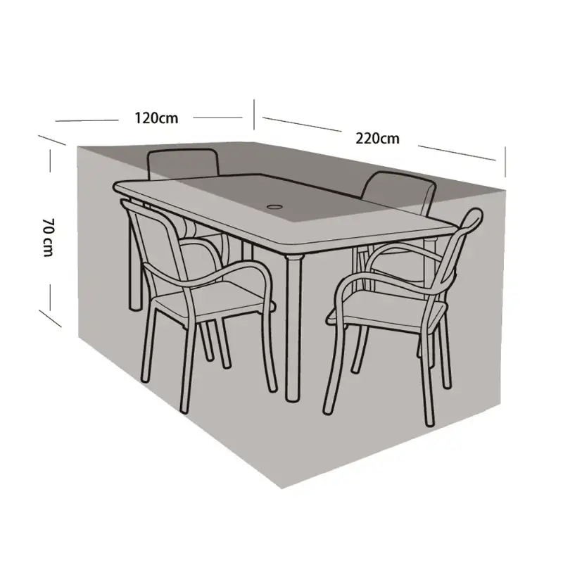 Housse de table (220x120x70cm) WERKA PRO