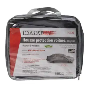 Housse de protection doublée pour voiture berline  WERKA PRO