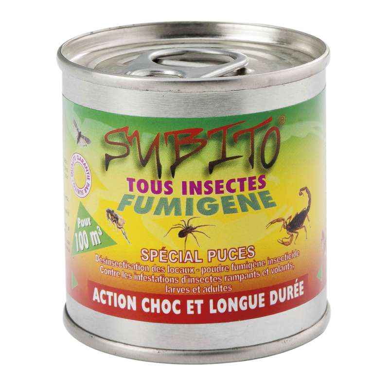 Fumigène insecticide subito : pour traiter les puces - Provence Outillage