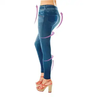 Jean leggings bleu Comfortisse