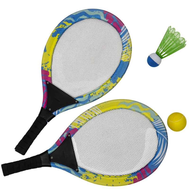 Raquettes badminton luxe avec volant - Provence Outillage