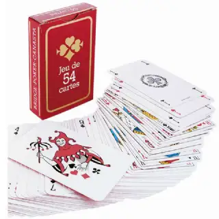 Jeu de 54 cartes