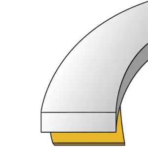 Joint mousse autocollante 10 m Larg.1.20cm