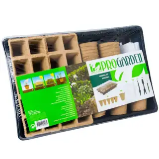 Kit de germination avec pot+acc 67pcs