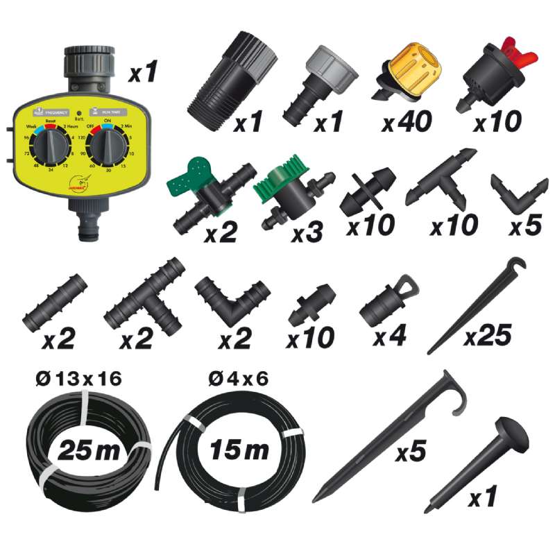 Kit Complet D Arrosage Jardin Et Terrasse Jardibric