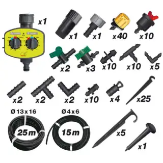 Kit complet d'arrosage Jardin et Terrasse Jardibric