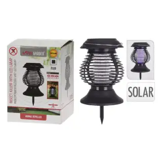 Lampe Anti-Moustique Solaire 2 en 1 - PROGARDEN