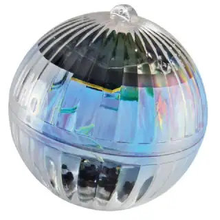 Lampe boule solaire flottante