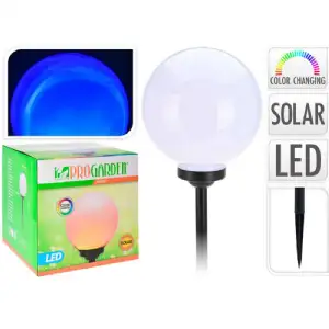 Lampe boule solaire multicolore d 20cm