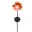 Lampe solaire de couleur fleur et libellule