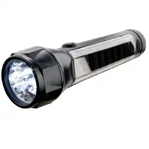 Lampe torche solaire 6 leds