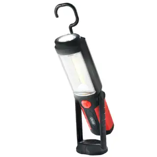 Lampe torche aimantée à 2 led 3 W plus 0,5 W