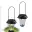 Lampion solaire 1 led multicolore 2pcs