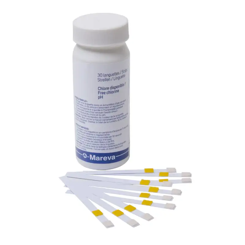 Languette d'analyse PH-CL 30 pcs