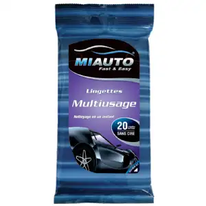 Lingettes nettoyantes multi usages 20 pièces