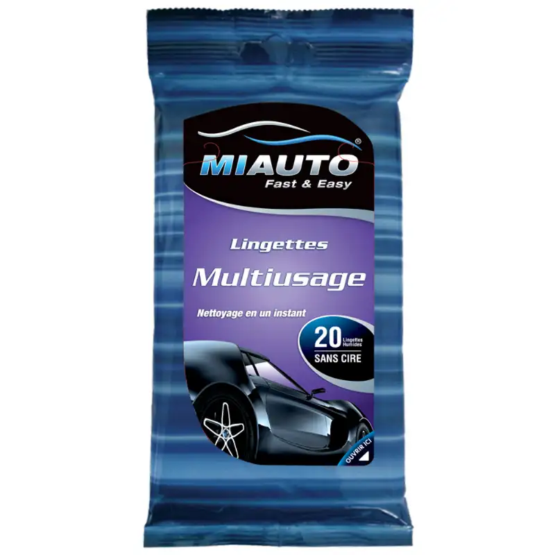 Lingettes nettoyantes multi usages 20 pièces