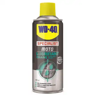 Bombe lubrifiant chaîne moto 400ml