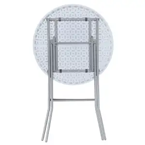 Table mange debout pliante WERKA PRO (Ø80 x 110cm)