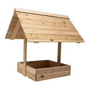 Mangeoire bois pour poules (70 x 60 x h 70cm)