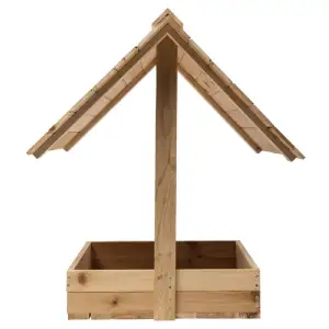 Mangeoire bois pour poules (70 x 60 x h 70cm)