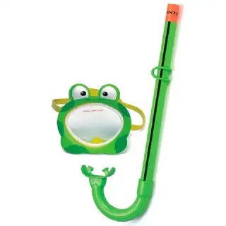 Masque et tuba grenouille intex