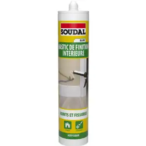 Cartouche mastic blanc pour maçonnerie