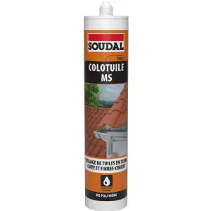 Cartouche mastic colle pour tuiles 290ml