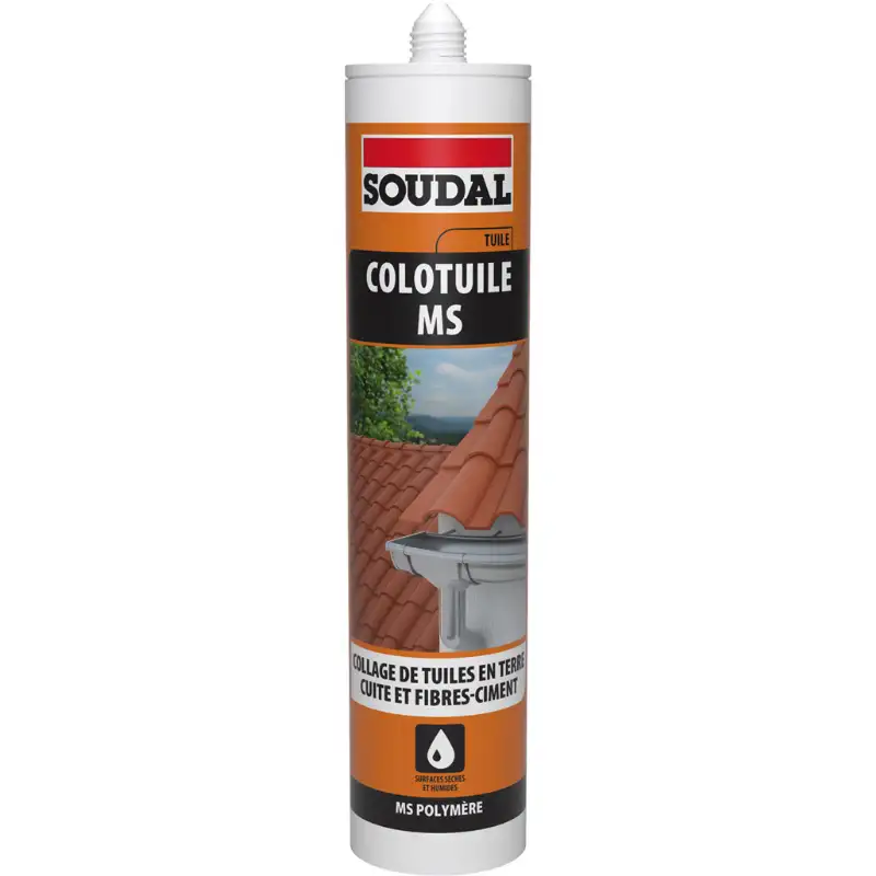 Cartouche mastic colle pour tuiles 290ml