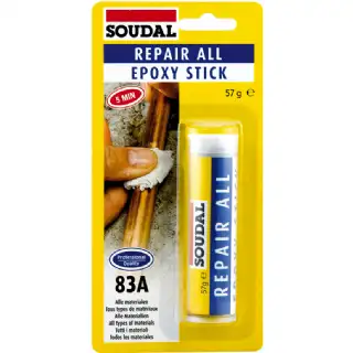 Mastic stick epoxy Soudal (57g)