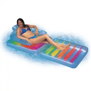 Matelas fauteuil pliable multicolore