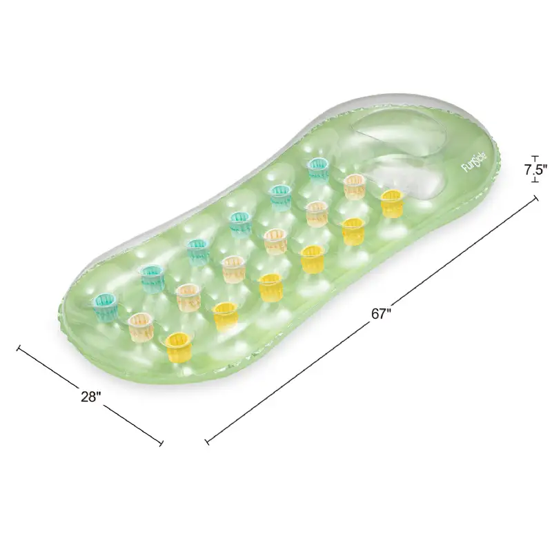 Matelas gonflable Funsicle pour piscine (170x71x19cm)