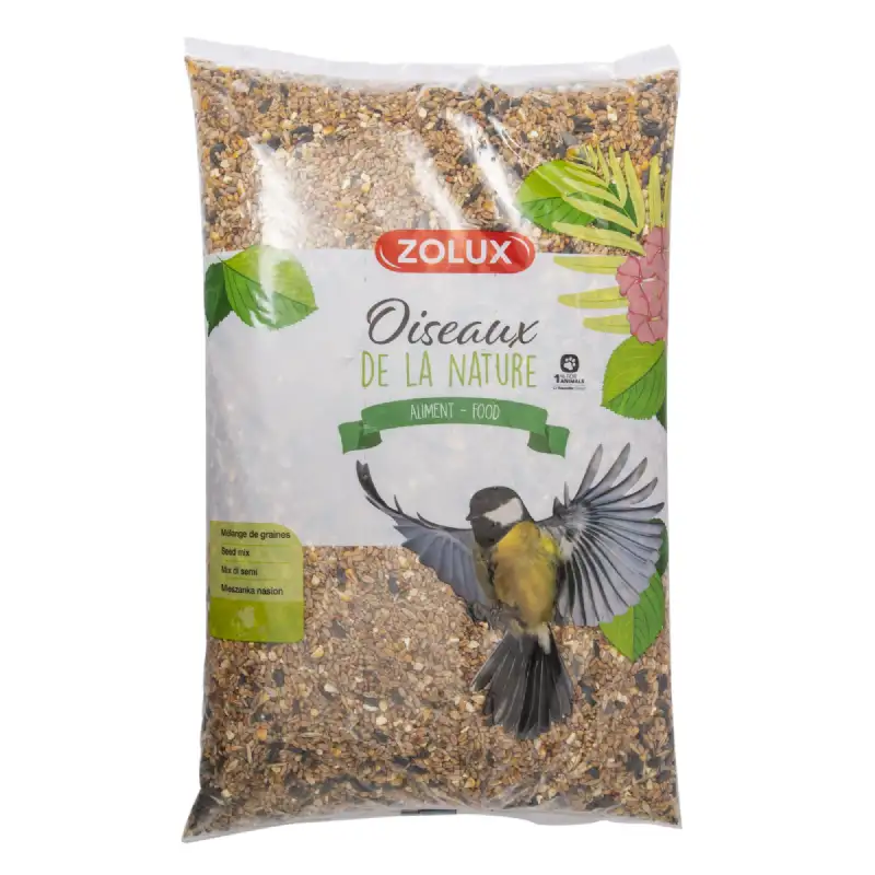 Mélange graines oiseaux du jardin sac 5kg Zolux