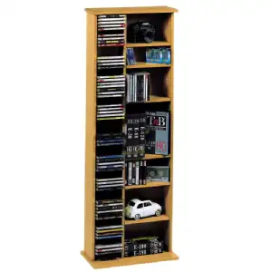 Meuble modulable pour cd, dvd, video, audio