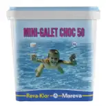 Mini galet Chlore choc 5Kg Mareva 