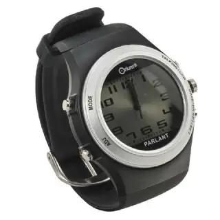 Montre parlante double cadran de 3,5cm