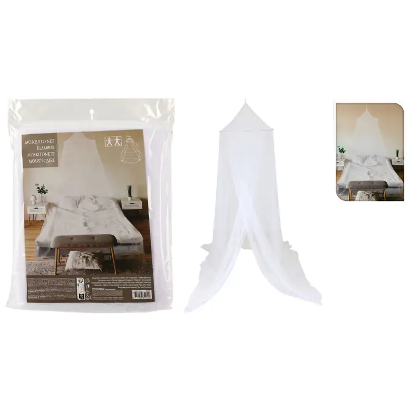 Moustiquaire ciel de lit pour 2 personnes en polyester - KOOPMAN