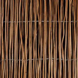 Natte brise vue 1.5x3m osier naturel