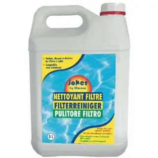 Nettoyant de filtre à sable piscine (bidon de 5L) Joker