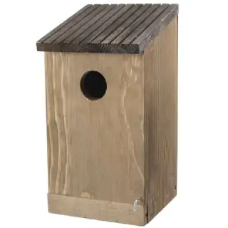 Nichoir en bois pour oiseaux sauvages