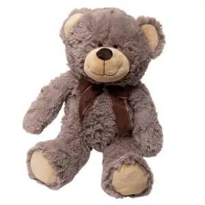 Ours en peluche doux  de couleur taupe 55cm