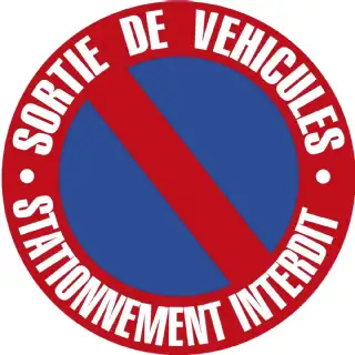 Panneau de signalisation 