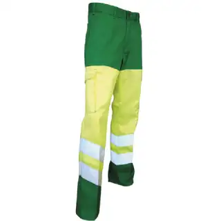 Pantalon jaune fluo 