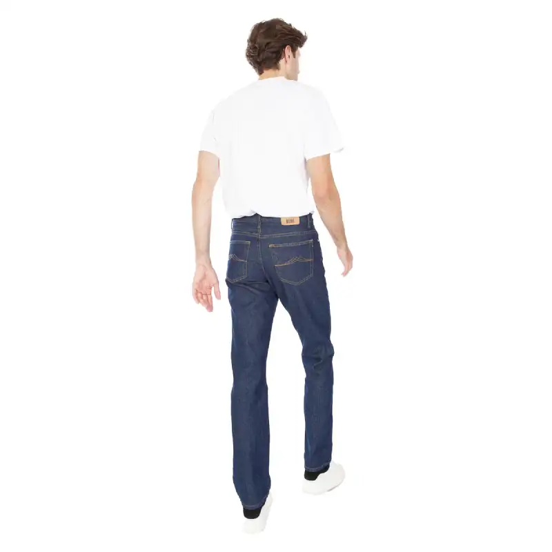 Pantalon de travail en jean bleu 5 poches