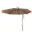 Parasol excentrique taupe diamètre 3m 