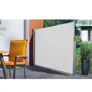 Paravent rétractable de terrasse 3x1.7m