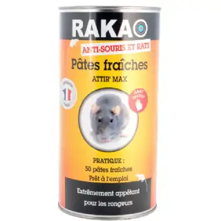 Anti souris et rats pâtes fraîches 50pcs