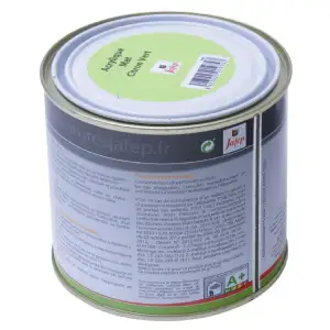 Peinture acrylique mat citron vert Jafep (0,5L)