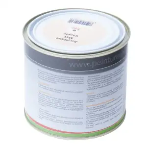 Peinture acrylique mat vanille Jafep (0,5L)