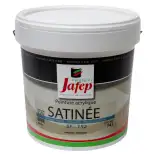 Peinture acrylique satinée blanc SF152 (14L) Jafep