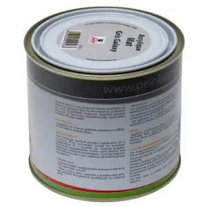 Peinture acrylique mat gris galaxy Jafep (0,5L)